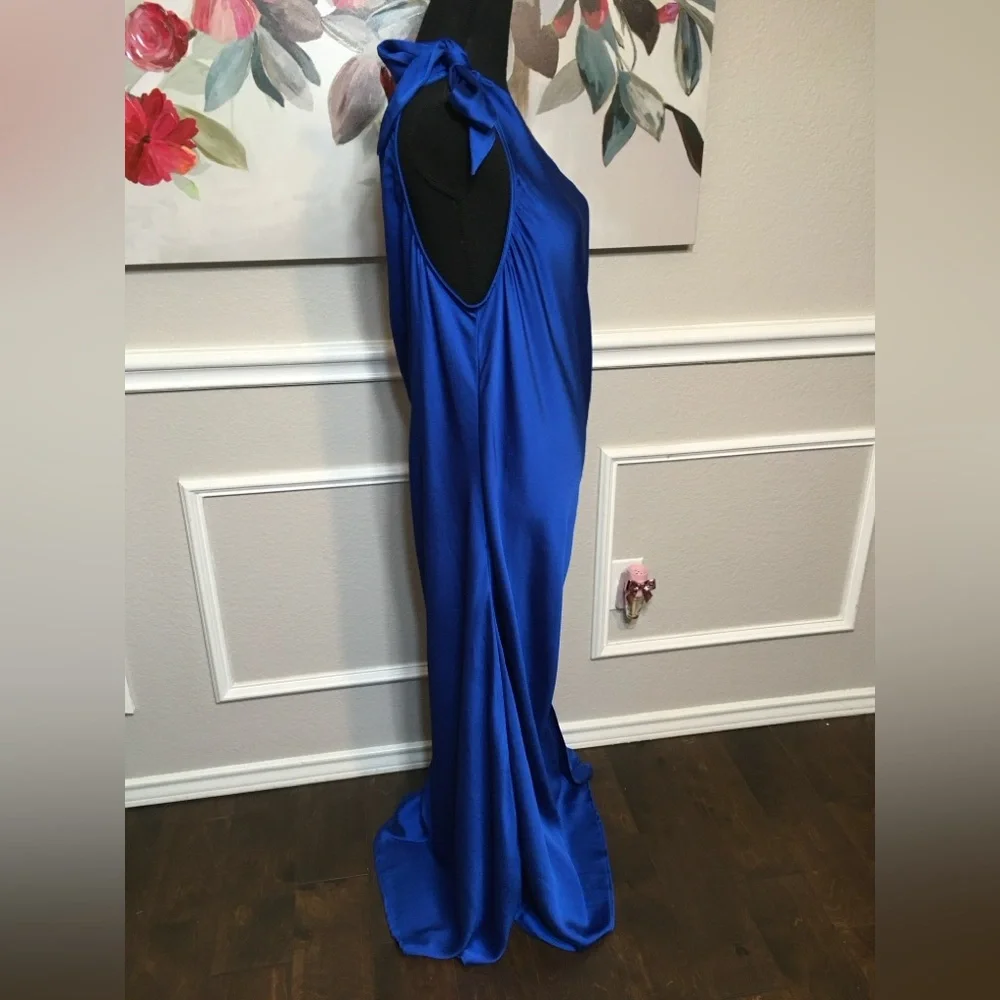 One Shoulder Ruched Dress - Picture 9 of 14